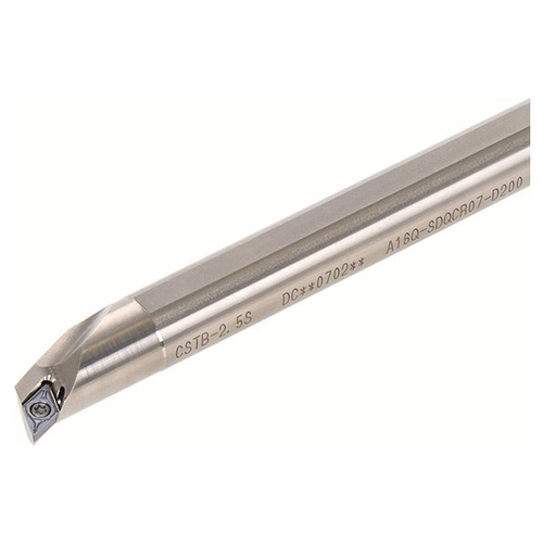 Tungaloy 6849517 | E12Q-SDQCL07-D160 16.00mm Minimum Bore Diameter x 11.00mm Shank Height x 180.00mm Functional Length Carbide Indexable Boring Bar