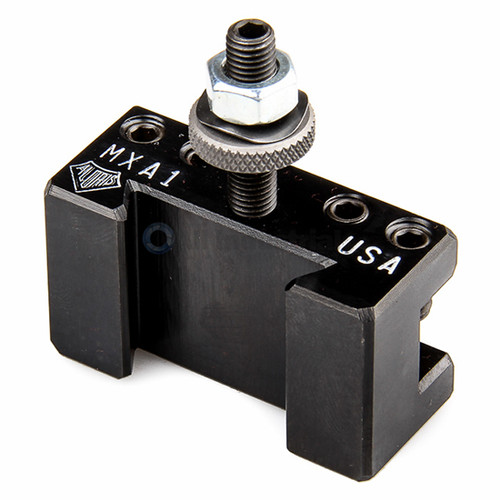 Aloris MXA-1 | Miniature Ultra-Precision MXA #1 Turn-Face Holder 1/4"-1/2" Capacity Quick Change