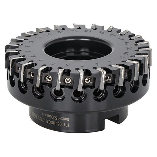 Tungaloy 6782261 | TPYD06U5.00B1.50R26 5.000" Diameter x 0.177" Depth x 2.362" OAL Steel Right Hand Indexable Square-Shoulder Face Mill