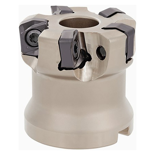 Tungaloy 6885141 | TXN06R066M27.0E06 66.00mm Diameter x 1.50mm Depth x 50.00mm OAL Steel Right Hand Indexable High-Feed Face Mill
