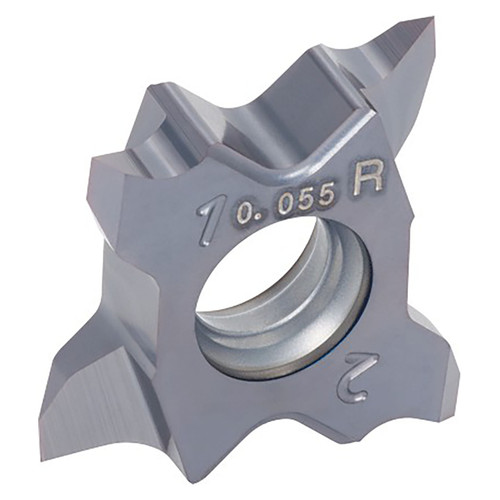 Tungaloy 6740387 | TCT18L-60N-020 AH725 3.00mm Pitch x 0.20mm Radius TiAlN Coated Carbide Threading Insert