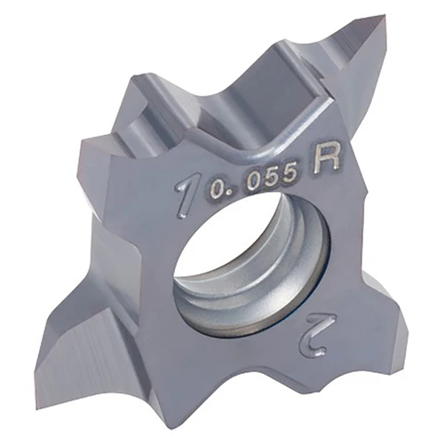 Tungaloy 6740384 | TCT18R-60N-010 AH725 3.00mm Pitch x 0.10mm Radius TiAlN Coated Carbide Threading Insert