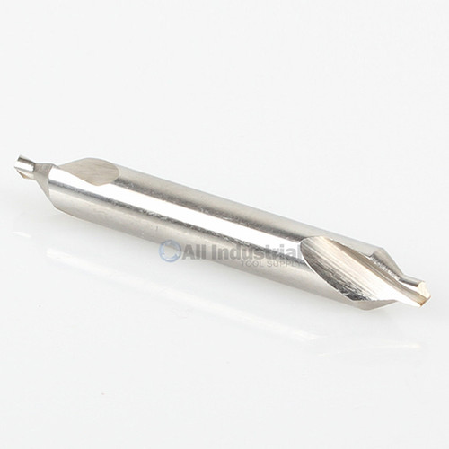 All Industrial 10001 | Center Drill #1 60 Degree High Speed Steel M2 Combined Drill & Countersink