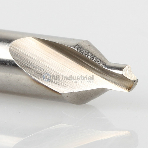 All Industrial 10002 | Center Drill #2 60 Degree High Speed Steel M2 Combined Drill & Countersink