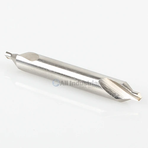 All Industrial 10004 | Center Drill #4 60 Degree High Speed Steel M2 Combined Drill & Countersink