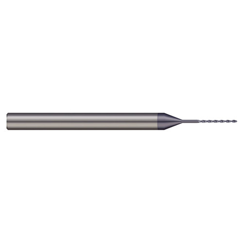 Micro 100 DR02-0330 | 0.033" Drill Diameter x 0.395" Flute Length Uncoated Micro Drill Bit