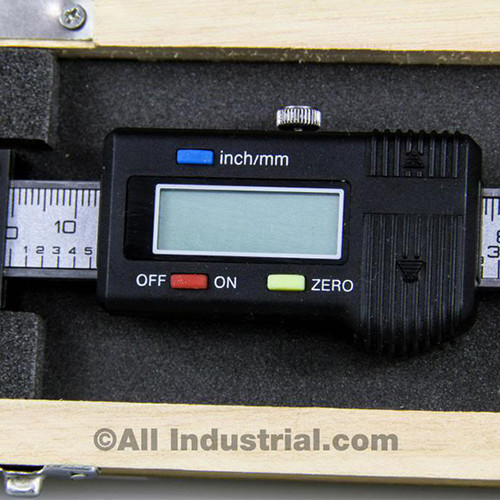All Industrial 30056 | 12" X-Axis Digital Readout Scale Horizontal Bridgeport Mill Lathe DRO Output
