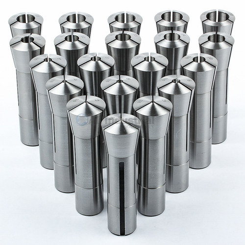 All Industrial 41057 | 20pc Metric R8 Collet Set 1mm to 20mm High Precison for Bridgeport