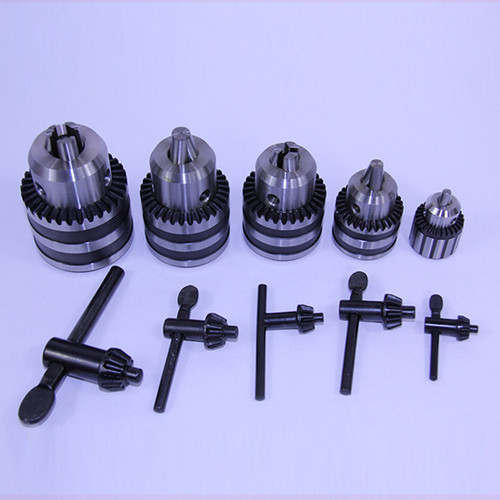 All Industrial 49005 | 5pc Heavy Duty Ball Bearing Drill Chuck & Key Set 6mm 3/8 1/2 5/8 3/4 Keyed JT