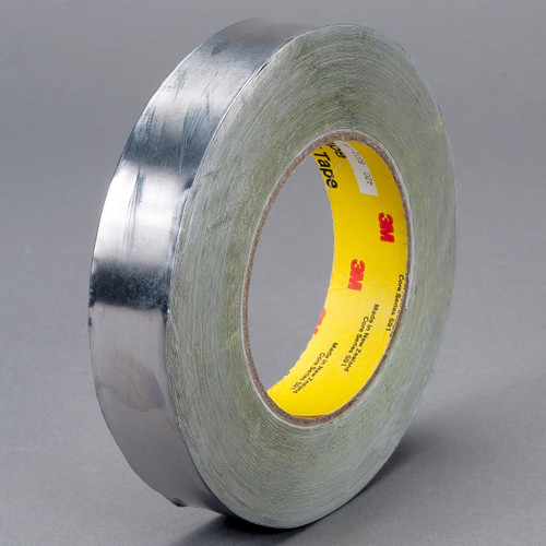 3M 7000001314 lead foil tape roll, dark gray, 1 inch width, 36 yard length, electrically conductive adhesive tape