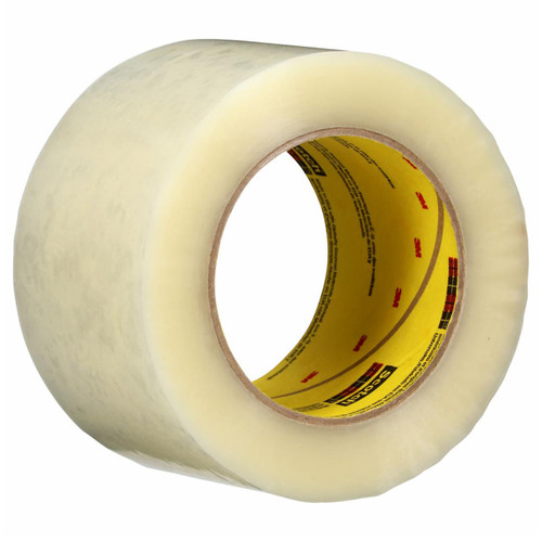 3M 7100292349 | 3.000" Size x 109.361yd OAL x 1.890" Width x 1.600mil Baking Thickness Polypropylene Film 373+ Box Sealing Tape - Tan