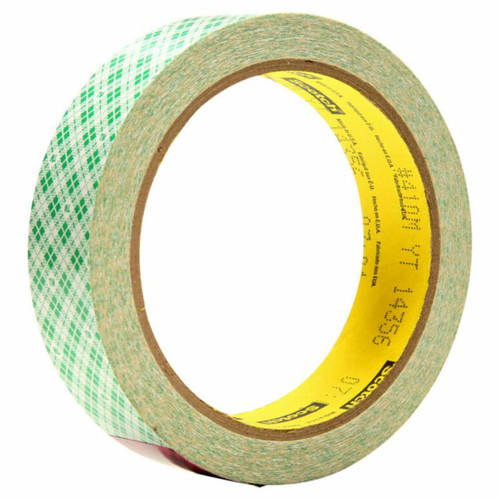 3M 7010373939 | 10.000yd Overall Length x 1.000" Width x 0.08mm Thickness Paper 410M Double Sided Tape - Natural