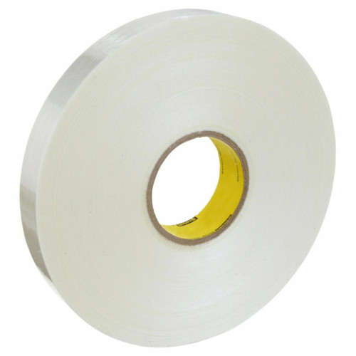 3M 7100035388 | Scotch 3.000" Size x 360.890yd OAL x 1.417" Width Polypropylene Film 897 Filament Tape - Transparent