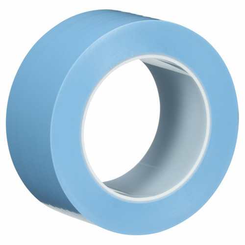 3M 7100194287 | Scotch 3.000" Size x 54.680yd OAL x 4.100mil Thickness x 1.970" Width Polyolefin Film 2800 Masking Tape - Blue