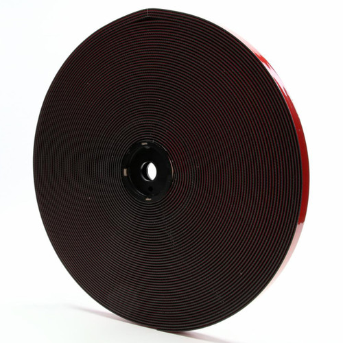 3M 7000049674 | Dual Lock 45.000yd Overall Length x 6.000" Width x 0.13mm Thickness Modified Acrylic SJ3870 Mushroom Hook Fastener - Black