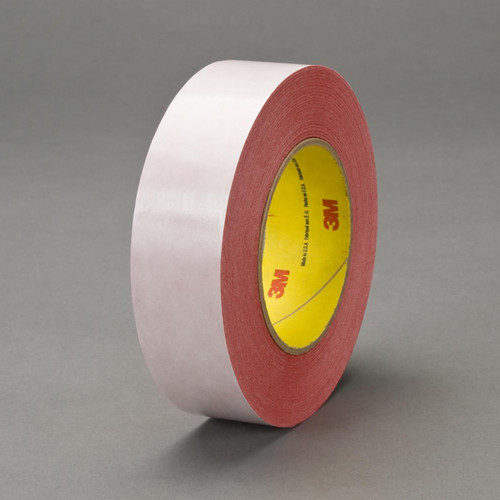 3M 7010334744 | 250.000yd Overall Length x 60.000" Width x 0.500mil Baking Thickness Polyester 9737R Splicing & Tabbing Tape - Red
