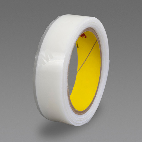 3M 7000051934 | 50.000yd OAL x 0.620" Width x 0.10mm Thickness High Performance Acrylic SJ3572 Hook & Loop Fastener - White