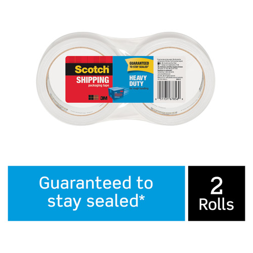 3M 7100138875  Scotch 54.6 yd x 1.880 Width Box Sealing Tape - All  Industrial Tool Supply