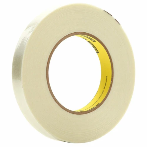 3M 7000028930 | Scotch 3.000" Size x 60.140yd OAL x 0.700" Width Polypropylene Film 898 Filament Tape - Transparent