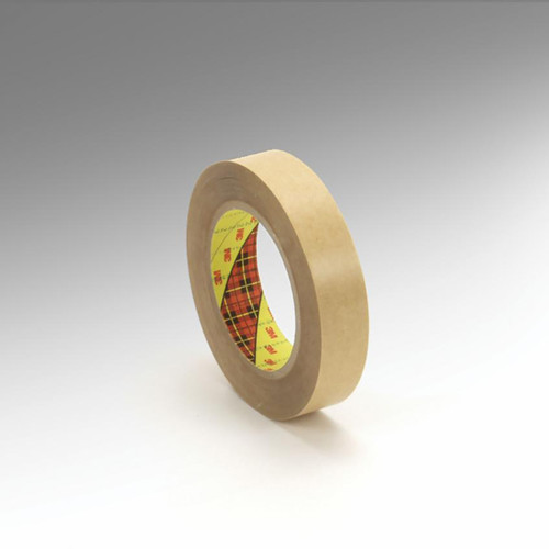 3M 7100009839 | 36.000yd Overall Length x 27.000" Width x 0.10mm Thickness Polyester 415 Double Sided Tape - Transparent