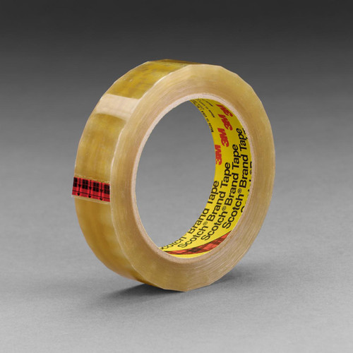 3M 7000122497 | 3.000" Size x 72.000yd Overall Length x 0.750" Width x 1.500mil Baking Thickness UPVC Film 681 Box Sealing Tape - Transparent