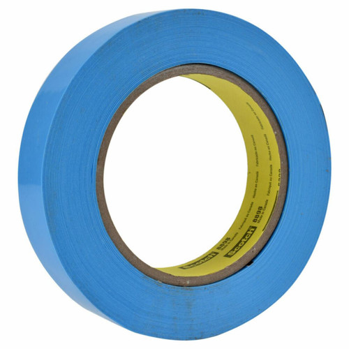 3M 7000123850 | Scotch 3.000" Size x 360.890yd OAL x 0.700" Width Polypropylene Film 8898 Filament Tape - Blue