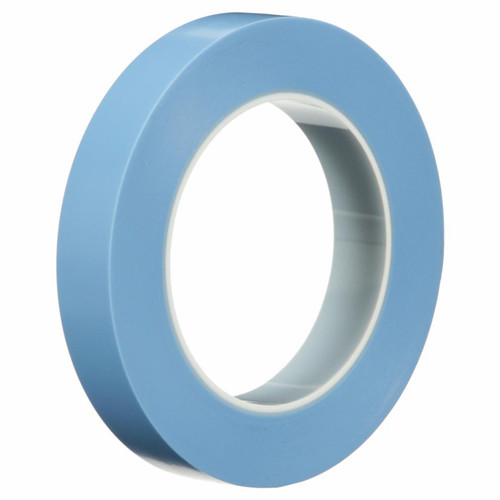 3M 7100194288 | Scotch 3.000" Size x 54.680yd OAL x 4.100mil Thickness x 0.980" Width Polyolefin Film 2800 Masking Tape - Blue