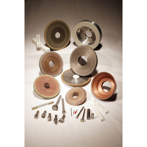 3M 7010494114 | 0.750" Center Hole Diameter x 5.000" Overall Diameter x 0.500" Thickness x 634AH Wheel Type 1A1 Resin Bond Diamond Wheel