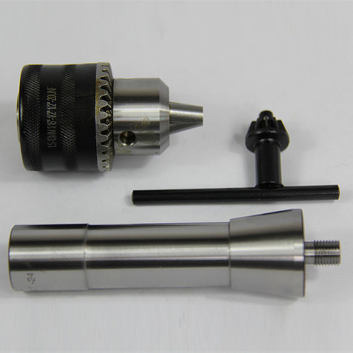 All Industrial 49954 | 1/16-1/2" Capacity Threaded Drill Chuck & 1/2"-20 X R8 Shank Arbor Woodworking