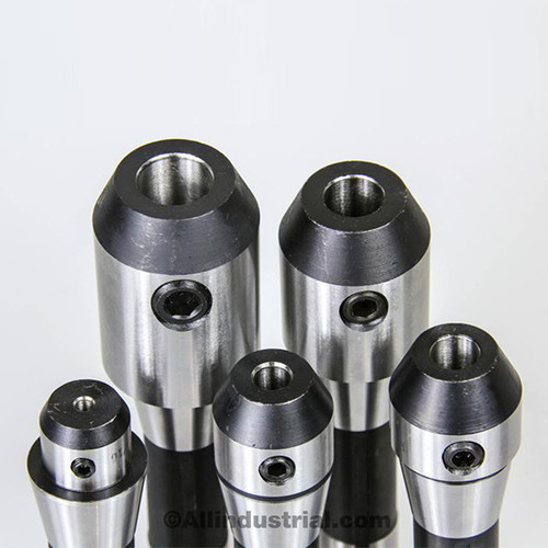 All Industrial 44032 | 5pc R8 End Mill Holder Set 1/4" 3/8" 1/2" 5/8" 3/4" Adapter for Bridgeport Kit