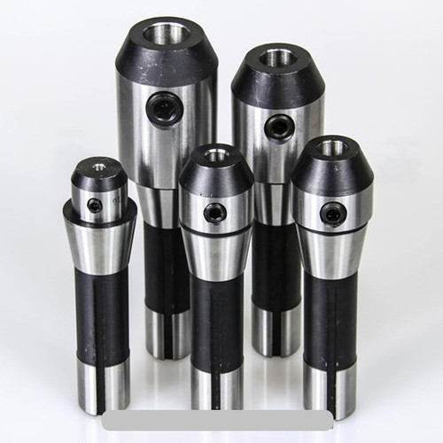 All Industrial 44033 | 5pc R8 End Mill Holder Set 1/4" 3/8" 1/2" 3/4" & 1" Adapter for Bridgeport Kit