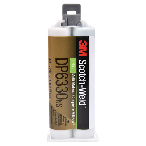 3M 7100109828 Scotch-Weld DP6330NS green composite urethane adhesive cartridge, 1.64 fl oz non-sag formula