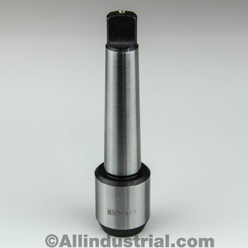 All Industrial 44532 | 1/4" MT2 Morse Taper End Mill Tang Tool Holder Adapter End 2MT