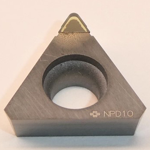 Sumitomo 332T025 | TPMA331RH-NPD10 0.3750" Circle Diameter x 4.40mm Hole Diameter x 0.0157" Radius Uncoated PCD Turning Insert
