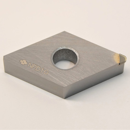 Sumitomo 332T015 | DNMA432RH-NPD10 0.5000" Circle Diameter x 5.16mm Hole Diameter x 0.0315" Radius Uncoated PCD Turning Insert