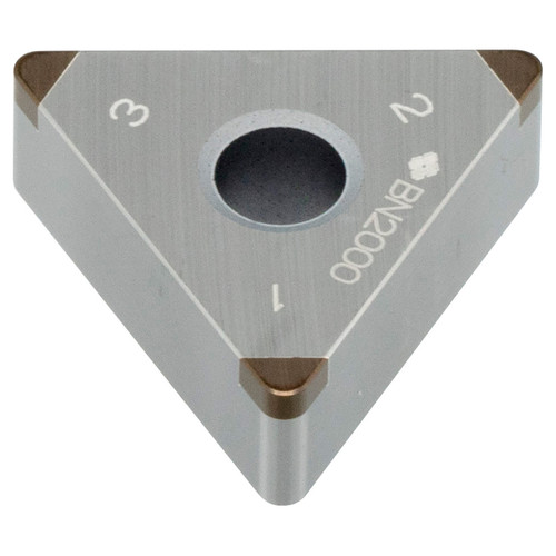 Sumitomo 16JYDQM | 3NUTNGA331-BN7000 0.3750" Circle Diameter x 3.81mm Hole Diameter x 0.0157" Radius Uncoated CBN Turning Insert