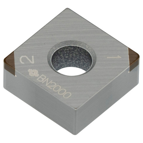 Sumitomo 16JYDQK | 2NUSNGA432-BN7000 0.5000" Circle Diameter x 5.16mm Hole Diameter x 0.0315" Radius Uncoated CBN Turning Insert