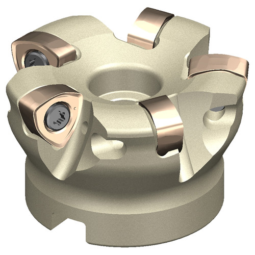 Sumitomo 2200AXU | DMSW08050R04 50.00mm Diameter x 3.00mm Depth of Cut x 40.00mm Overall Height DMSW Indexable Square-Shoulder End Mill