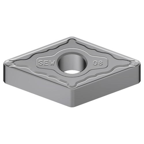Sumitomo 19T4CQP | DNMX331ESEW-AC8015P 12.70mm Inscribed Circle x 15.50mm Width x 4.76mm Thickness x 0.40mm Radius x 55 Degree Corner Angle CVD Coated Carbide AC8000P Turning Insert