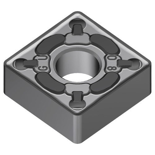 Sumitomo 19P7BRJ | SNMG321EGU-AC8025P 0.5000" Circle Diameter x 3.81mm Hole Diameter x 0.0157" Radius Absotech Coated Carbide Turning Insert