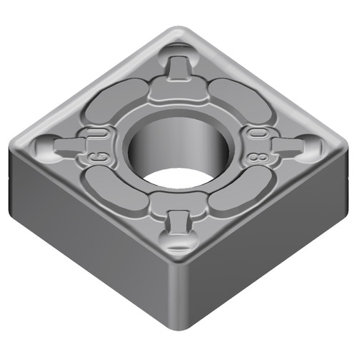 Sumitomo 19T4450 | SNMG433EGU-AC8015P 0.5000" Circle Diameter x 5.16mm Hole Diameter x 0.0472" Radius Absotech Coated Carbide Turning Insert