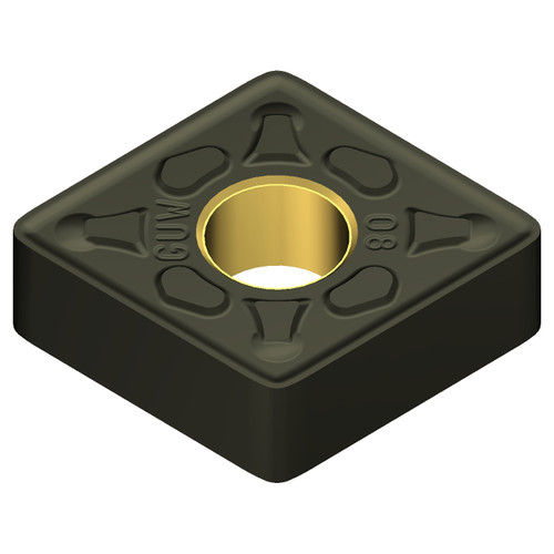 Sumitomo 19T1821 | CNMG433EGUW-AC4010K 5.16mm Inscribed Circle x 12.90mm Width x 4.76mm Thickness x 1.20mm Radius x 80 Degree Corner Angle CVD Coated Carbide AC4010K Turning Insert