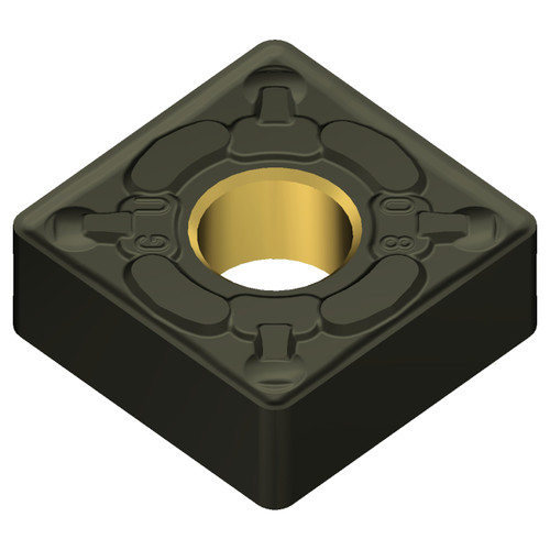 Sumitomo 19T2535 | SNMG434EGU-AC4015K 0.5000" Circle Diameter x 5.16mm Hole Diameter x 0.0630" Radius Absotech Coated Carbide Turning Insert