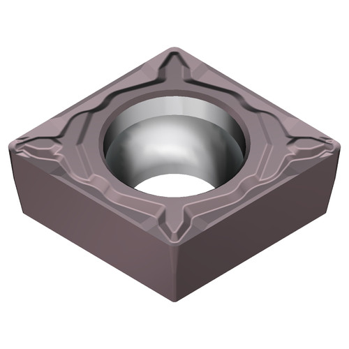 Sumitomo 196DBVN | CCMT21.51ELU-AC6040M 0.2500" Circle Diameter x 2.80mm Hole Diameter x 0.0157" Radius Absotech Coated Carbide Turning Insert