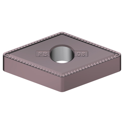 Sumitomo 196DCUT | DNMG331EFB-AC6040M 3.81mm Inscribed Circle x 11.60mm Width x 4.76mm Thickness x 0.40mm Radius x 55 Degree Corner Angle PVD Coated Carbide AC6000M Turning Insert