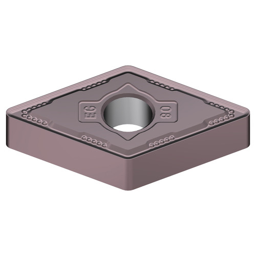 Sumitomo 196DCGC | DNMG433EEG-AC6040M 5.16mm Inscribed Circle x 15.50mm Width x 4.76mm Thickness x 1.20mm Radius x 55 Degree Corner Angle PVD Coated Carbide AC6000M Turning Insert