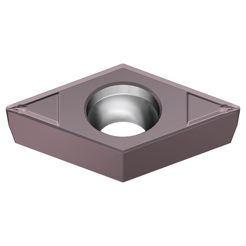 Sumitomo 196DCLJ | DCMT32.51ELB-AC6040M 0.3750" Circle Diameter x 4.40mm Hole Diameter x 0.0157" Radius Absotech Coated Carbide Turning Insert