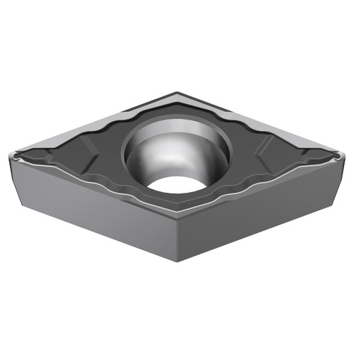 Sumitomo 196CBUV | DCMT21.51ELU-AC6030M 0.2500" Circle Diameter x 2.80mm Hole Diameter x 0.0157" Radius Absotech Coated Carbide Turning Insert