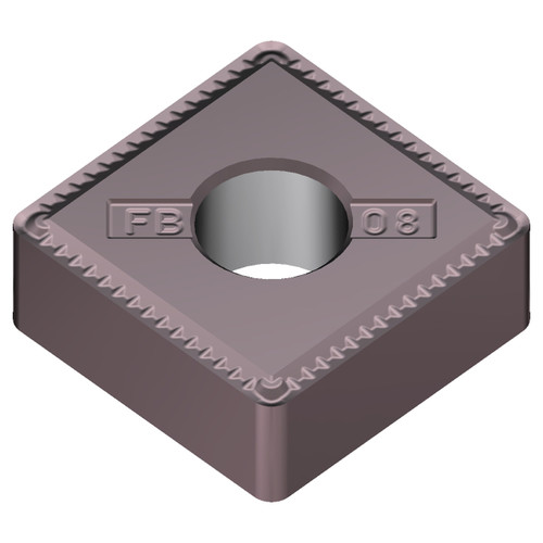 Sumitomo 196DCVA | SNMG432EFB-AC6040M 5.16mm Inscribed Circle x 12.70mm Width x 4.76mm Thickness x 0.80mm Radius x 90 Degree Corner Angle PVD Coated Carbide AC6000M Turning Insert