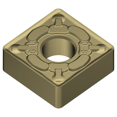 Sumitomo 19W1440 | SNMG431EGU-AC8020P 0.5000" Circle Diameter x 5.16mm Hole Diameter x 0.0157" Radius Absotech Coated Carbide Turning Insert